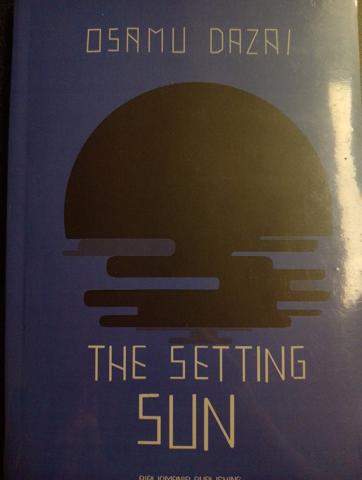 The setting sun